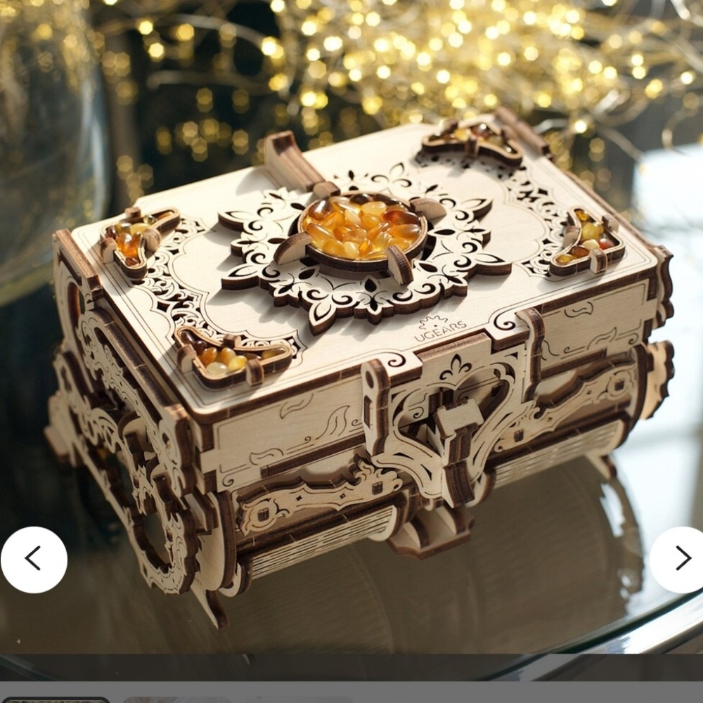 Ugears 3D Mechanical Model - Amber Box